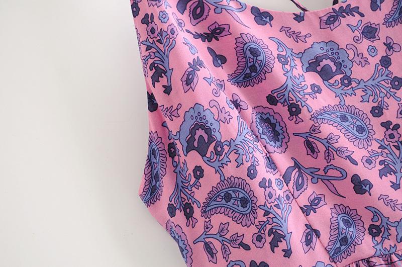 JuliaFashion - Purple Lace Up Backless Maxi Dress