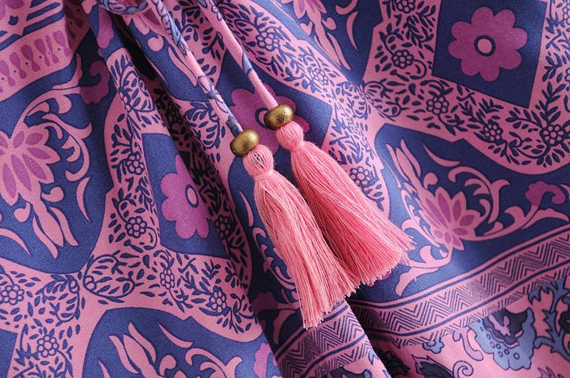 JuliaFashion - Purple Lace Up Backless Maxi Dress