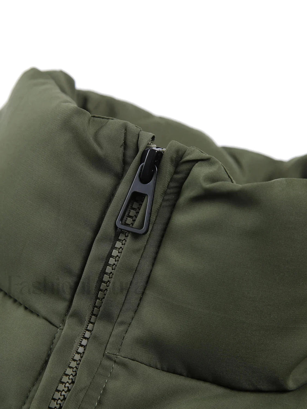 Quilted Puffer Stand Trendy Collar Crop Coat Winter Coats