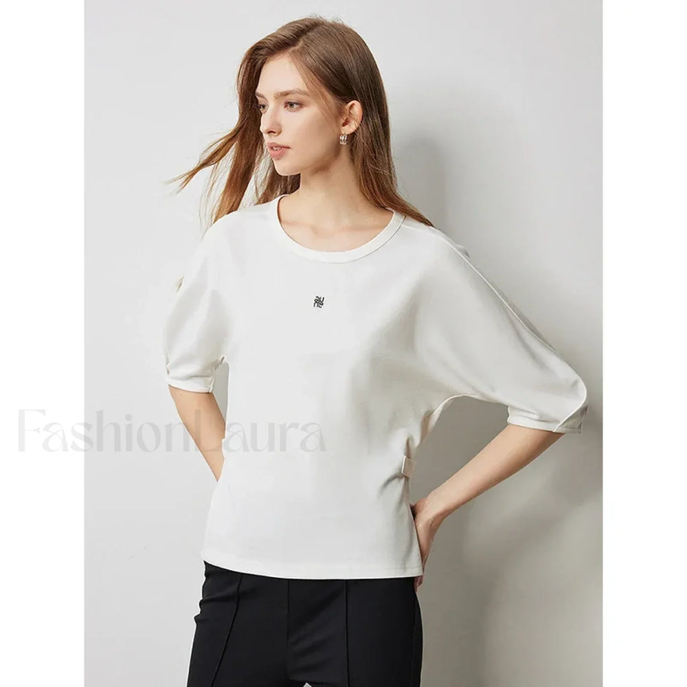 Raglan Half Sleeve Pullover T Shirt