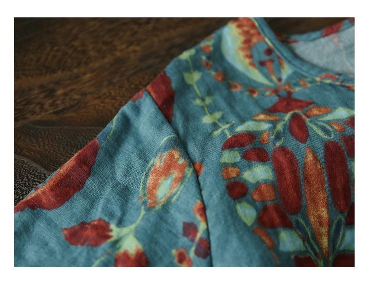 JuliaFashion - Retro Double Layer Midi Dress