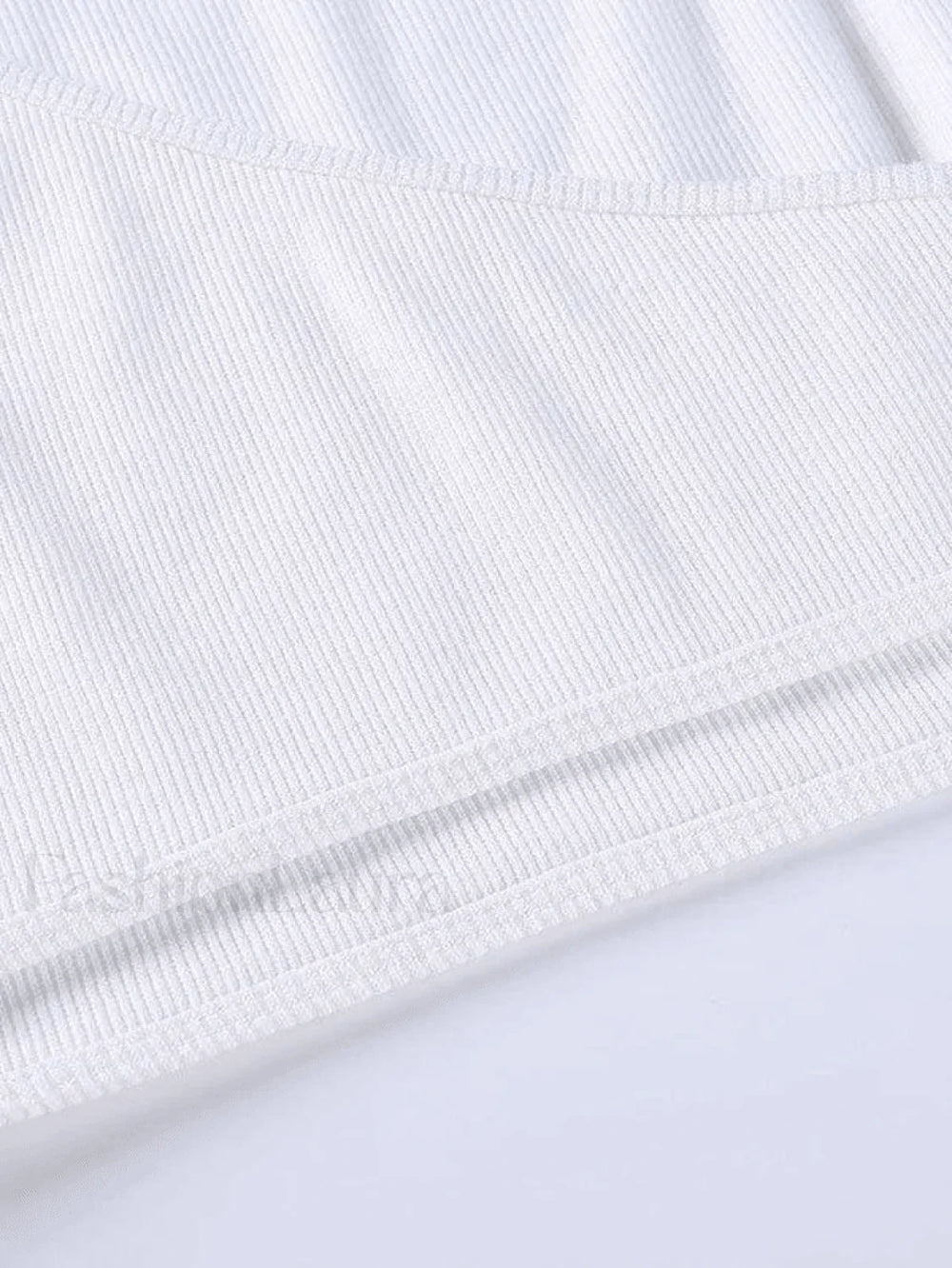 Ribbed Crop Tank Top Set Tops&Tees