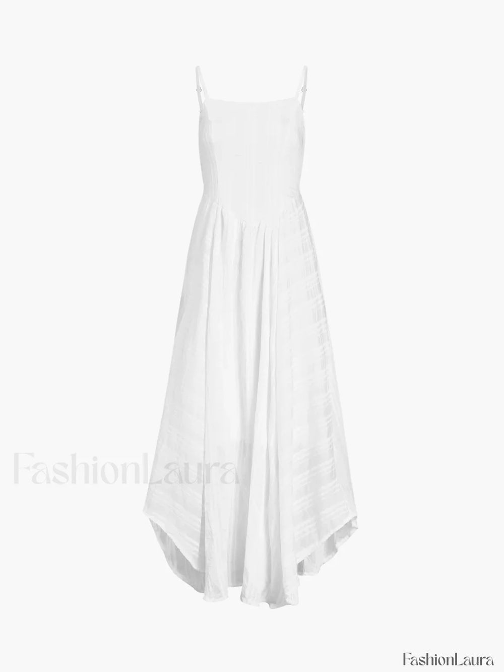 Romantic Cotton Long Cami Dress Dresses