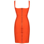 JuliaFashion-Mini Spaghetti Club Celebrity Party Dress