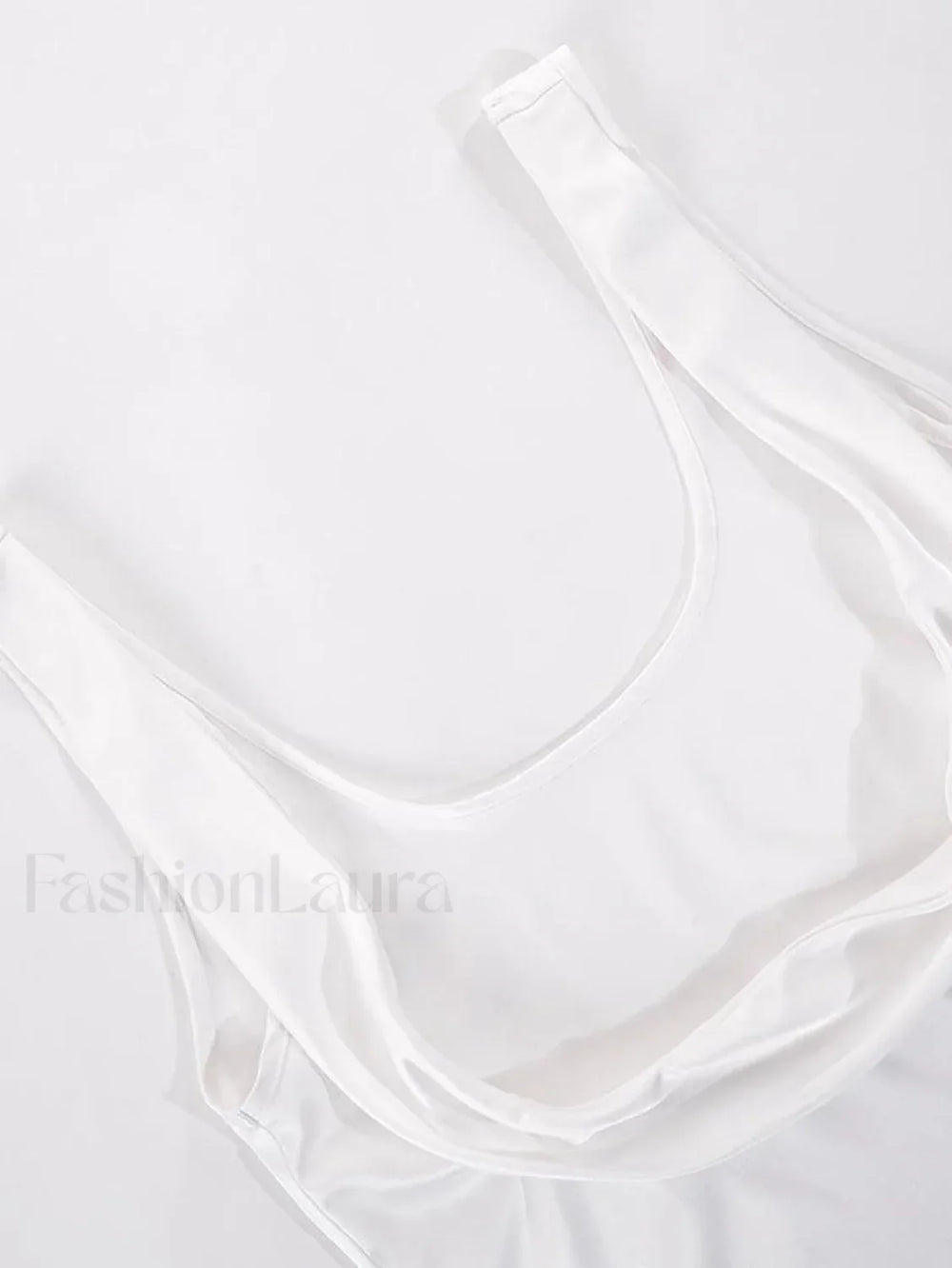 Satin Draped Lace Bralette Top Tops&Tees