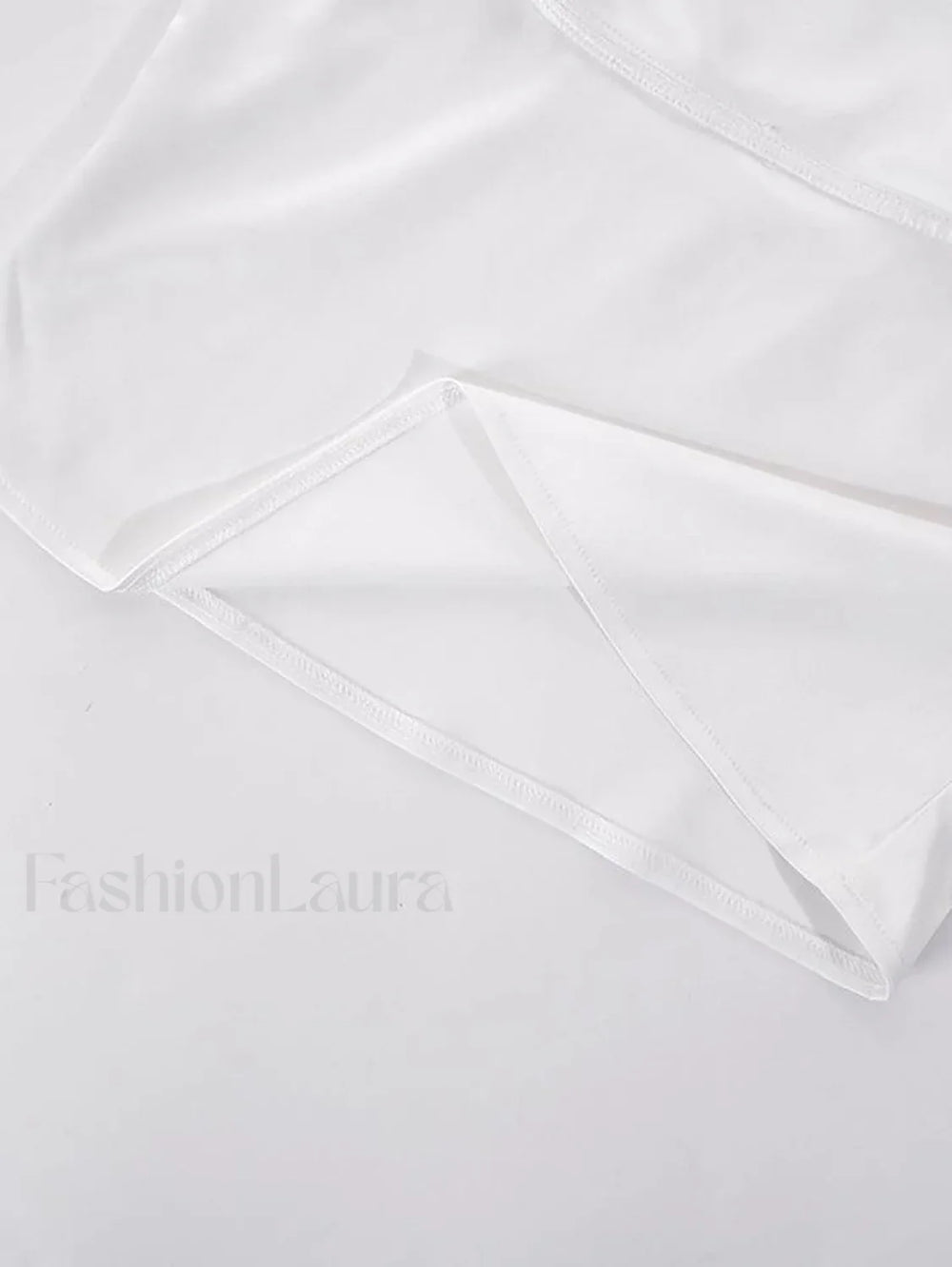 Satin Draped Lace Bralette Top Tops&Tees