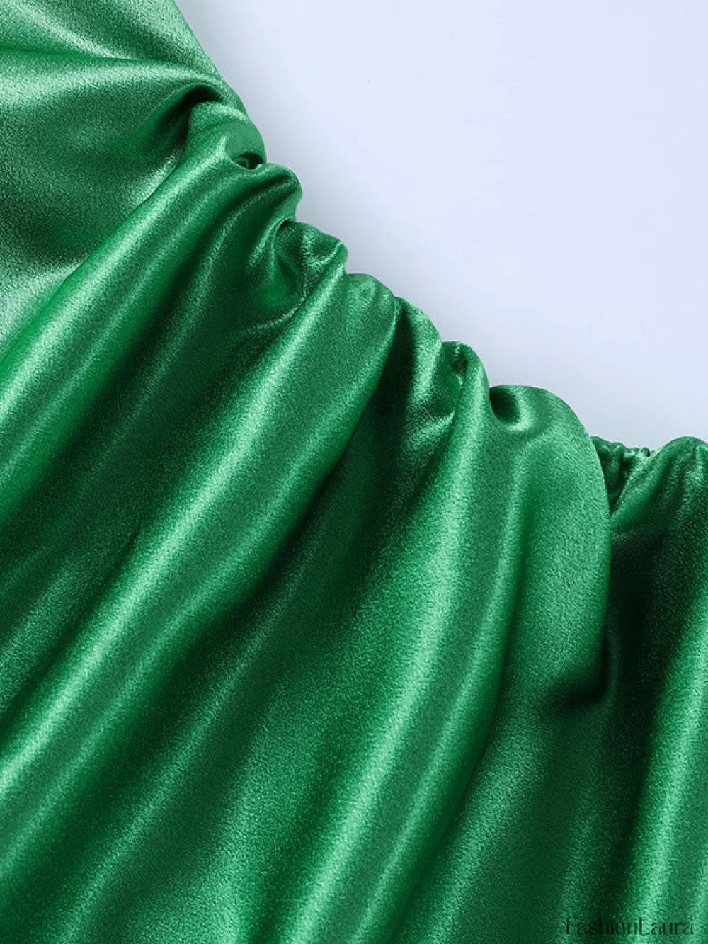 Satin Slit Midi Dress Midi Dresses