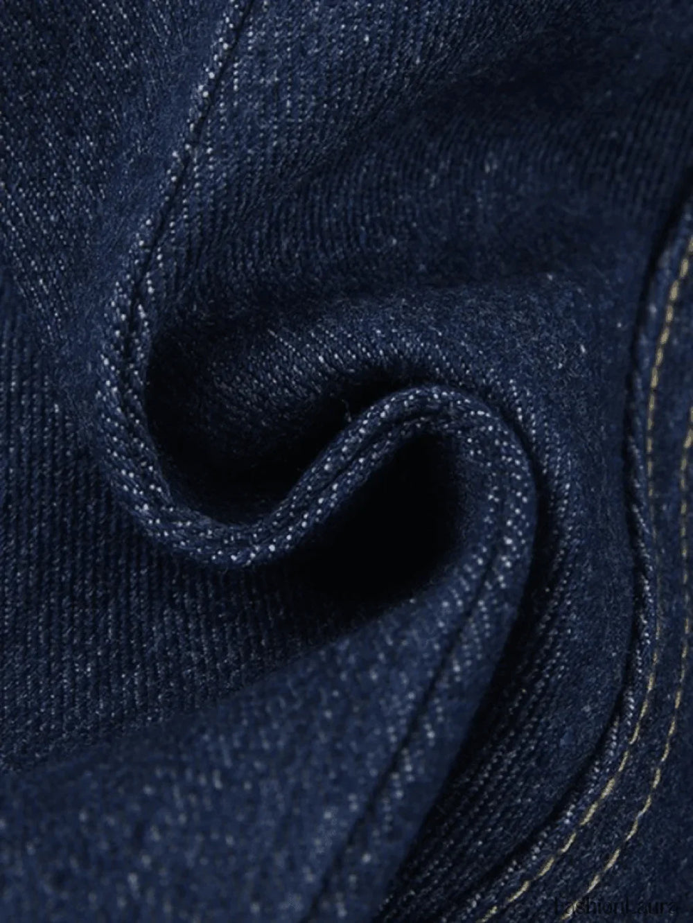 Seam Detail Denim Corset Top Tops&Tees