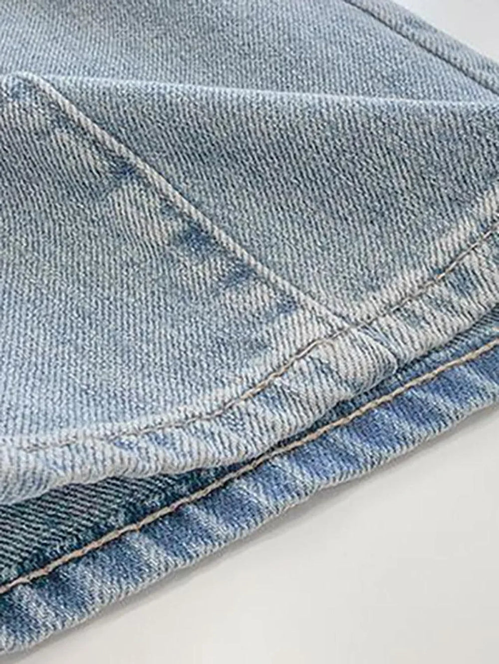Seam Detail Washed Boyfriend Jeans Jeans