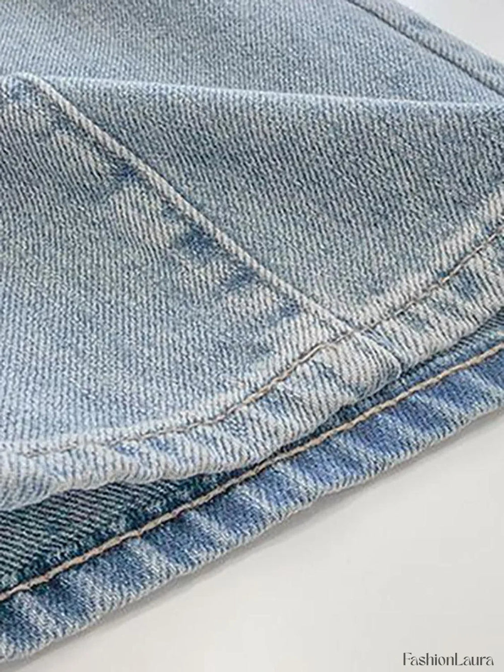 Seam Detail Washed Boyfriend Jeans Jeans