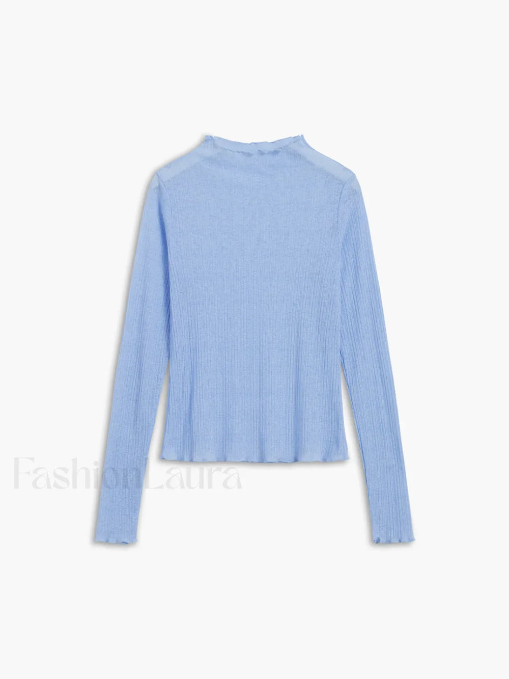See Through Graceful Mesh Textured Shirt T Shirts