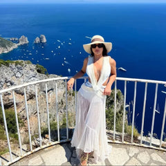 See Through Tassel Boho Dress