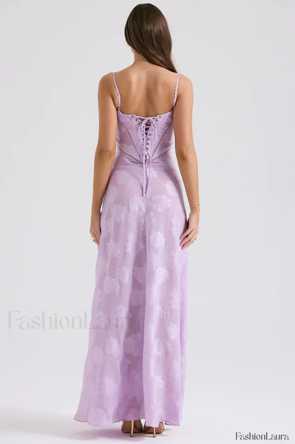 Serena Vintage Black Charming Printed Maxi Dress Party Dresses L