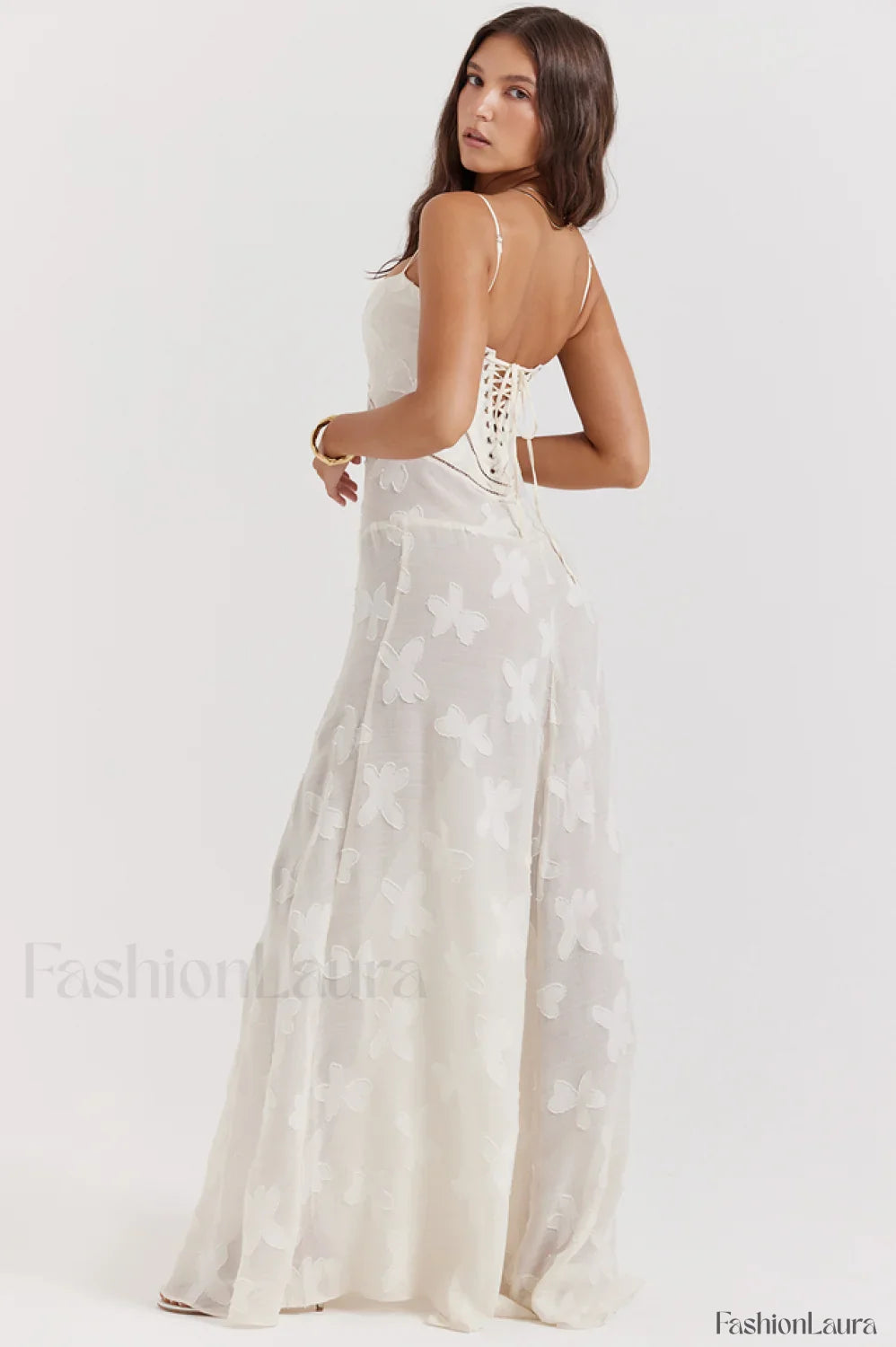 Serena Vintage Black Charming Printed Maxi Dress Party Dresses L