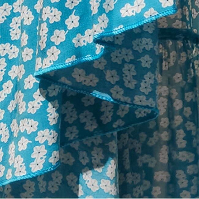 JuliaFashion - Sexy Backless Blue Maxi Dress