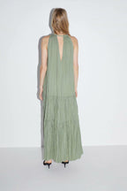 JuliaFashion - Sexy Loose Strap Maxi Boho Dress
