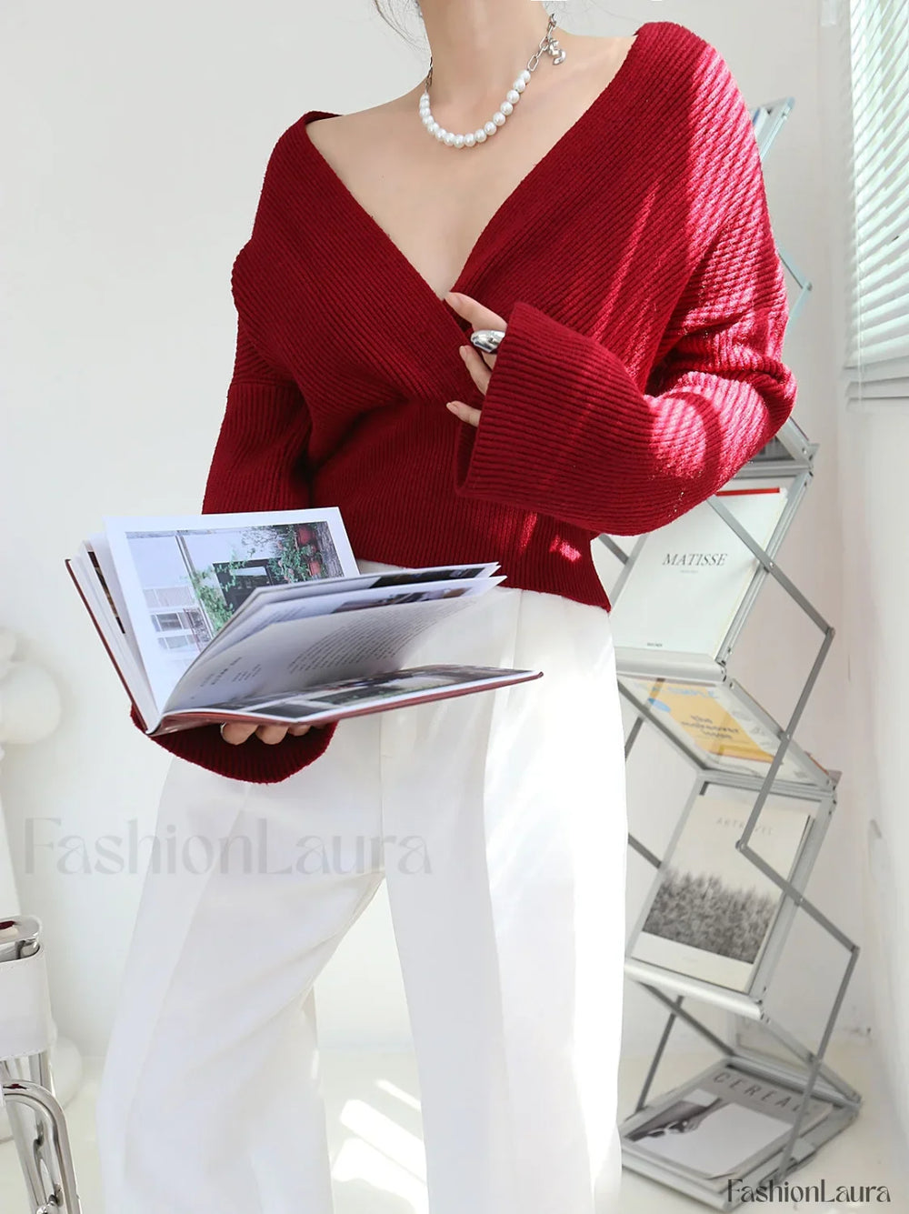 She’s Effortless Wrap Sweater Sweaters