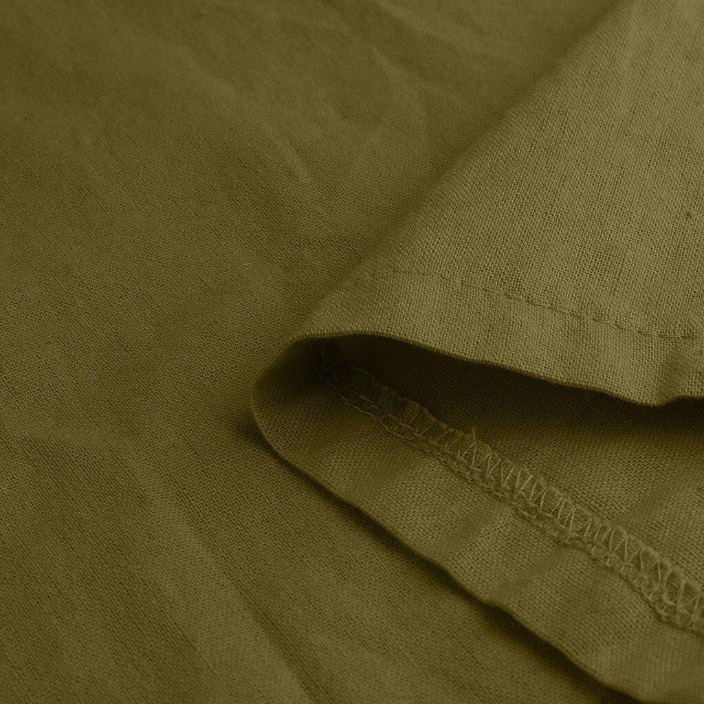 JuliaFashion - Short Sleeve Solid Midi Summer Dress