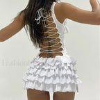 Side Slit Streetwear Mini Dress