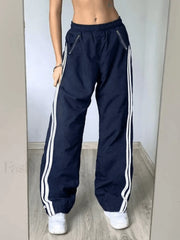 Side Stripe Baggy Jogger Pants Pants