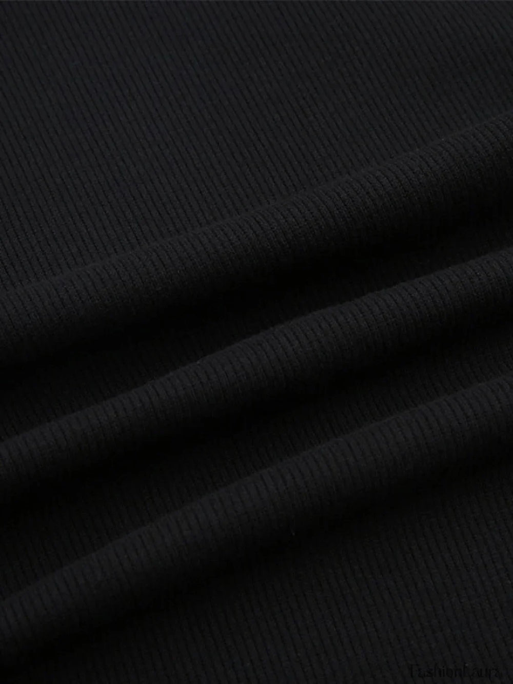 Simple Knitted Long Sleeve Mini Dress Mini Dresses