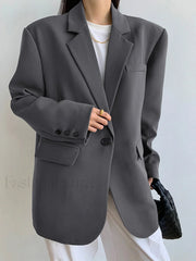 Single Breasted Graceful Essential Blazer Blazers