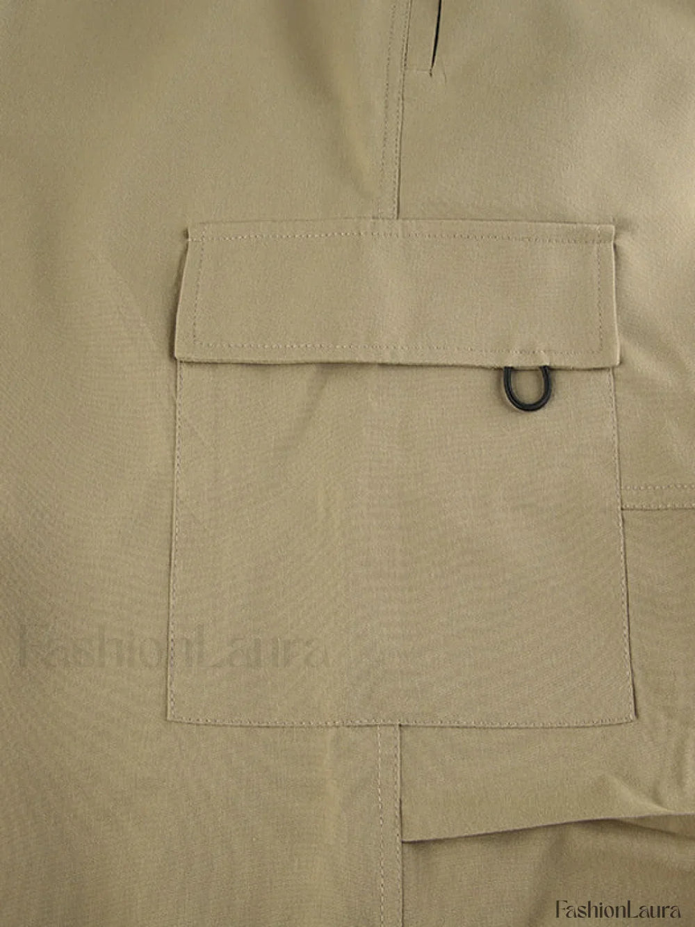 Size Friendly Low Waist Parachute Cargo Pants Cargo Pants