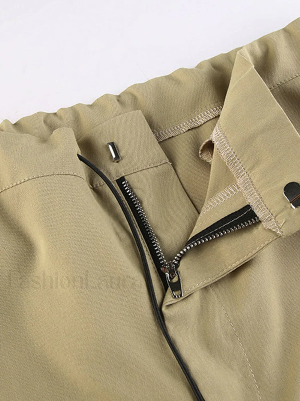 Size Friendly Low Waist Parachute Cargo Pants Cargo Pants