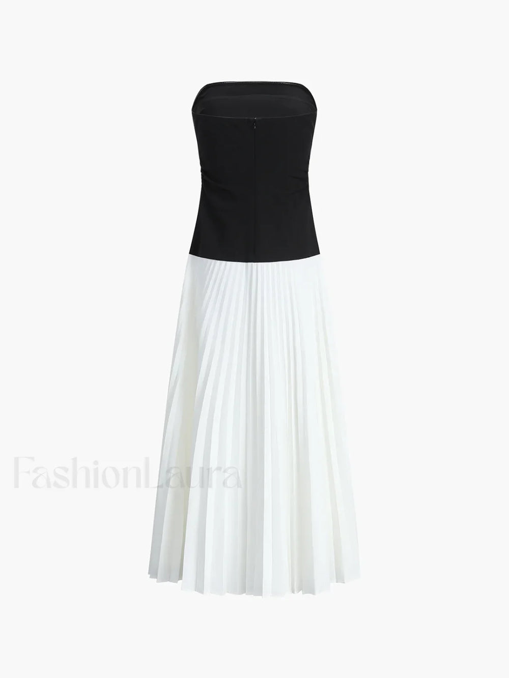 Sleeveless Pleated Long Dress Dresses