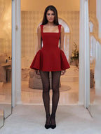 Slim Sleeveless Sexy Chic Christmas Party Dress Christmas