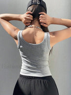 Soft Knitted Camisole Sexy Tank Top Sleeveless Summer Crop Top
