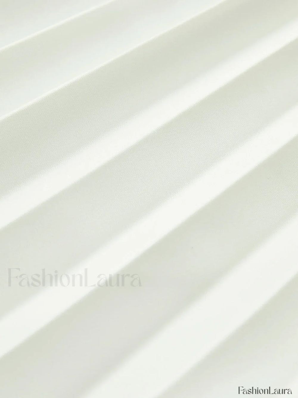 Solid Pleated Strapless Split Dress Dresses