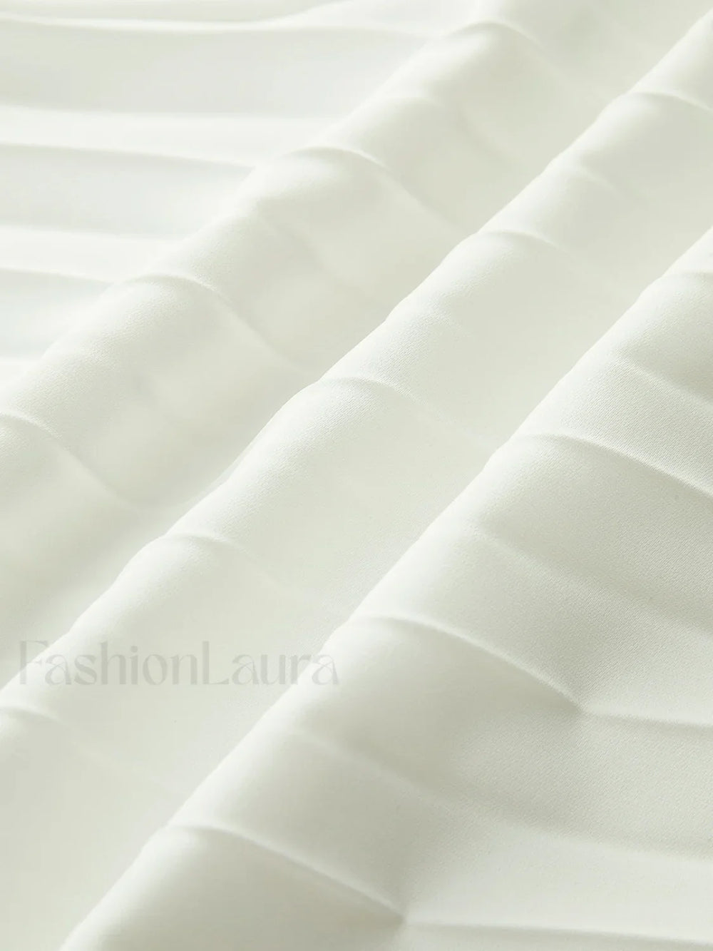 Solid Pleated Strapless Split Dress Dresses