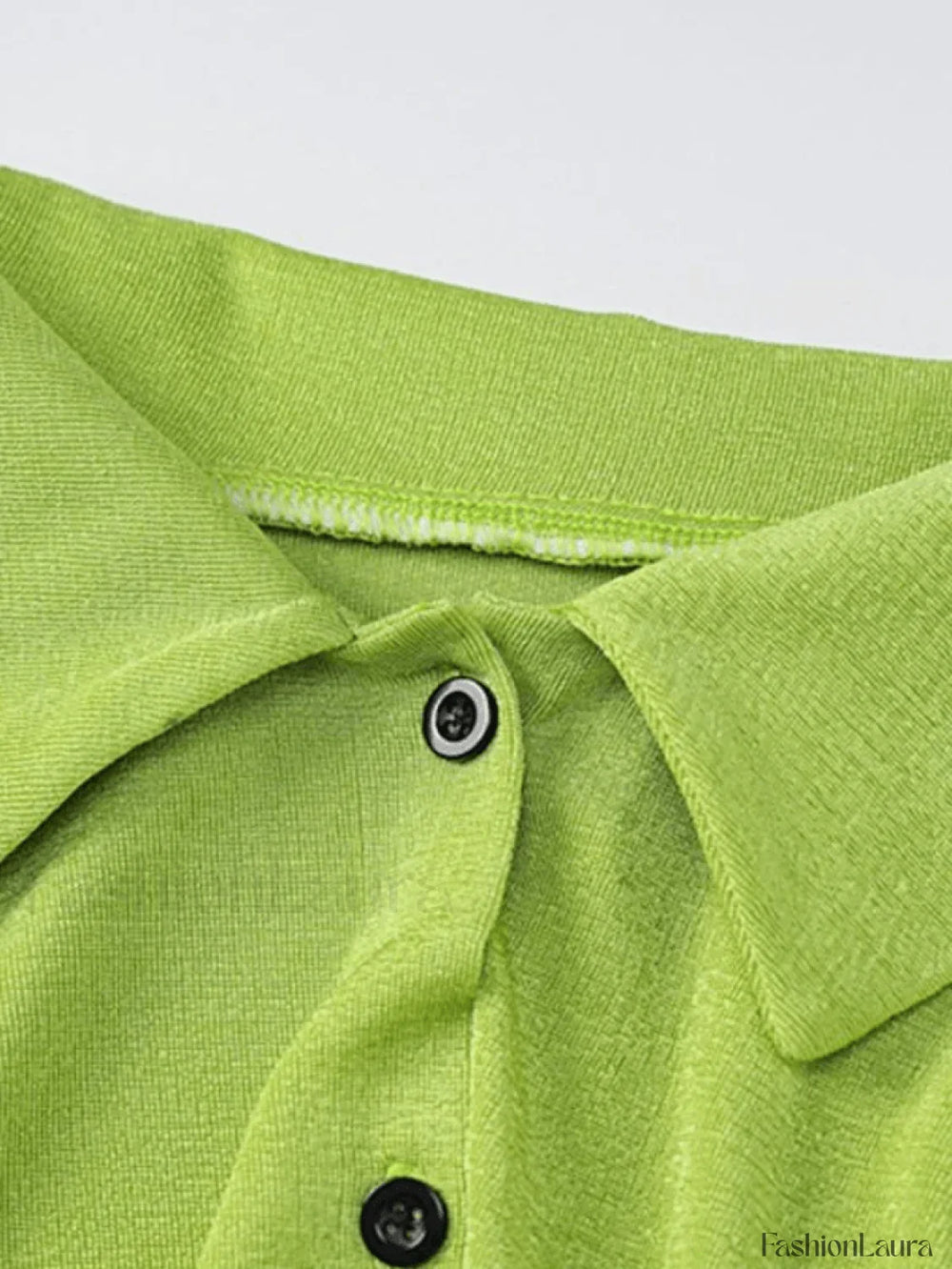 Split Cuff Button Front Long Sleeve Blouse Shirts