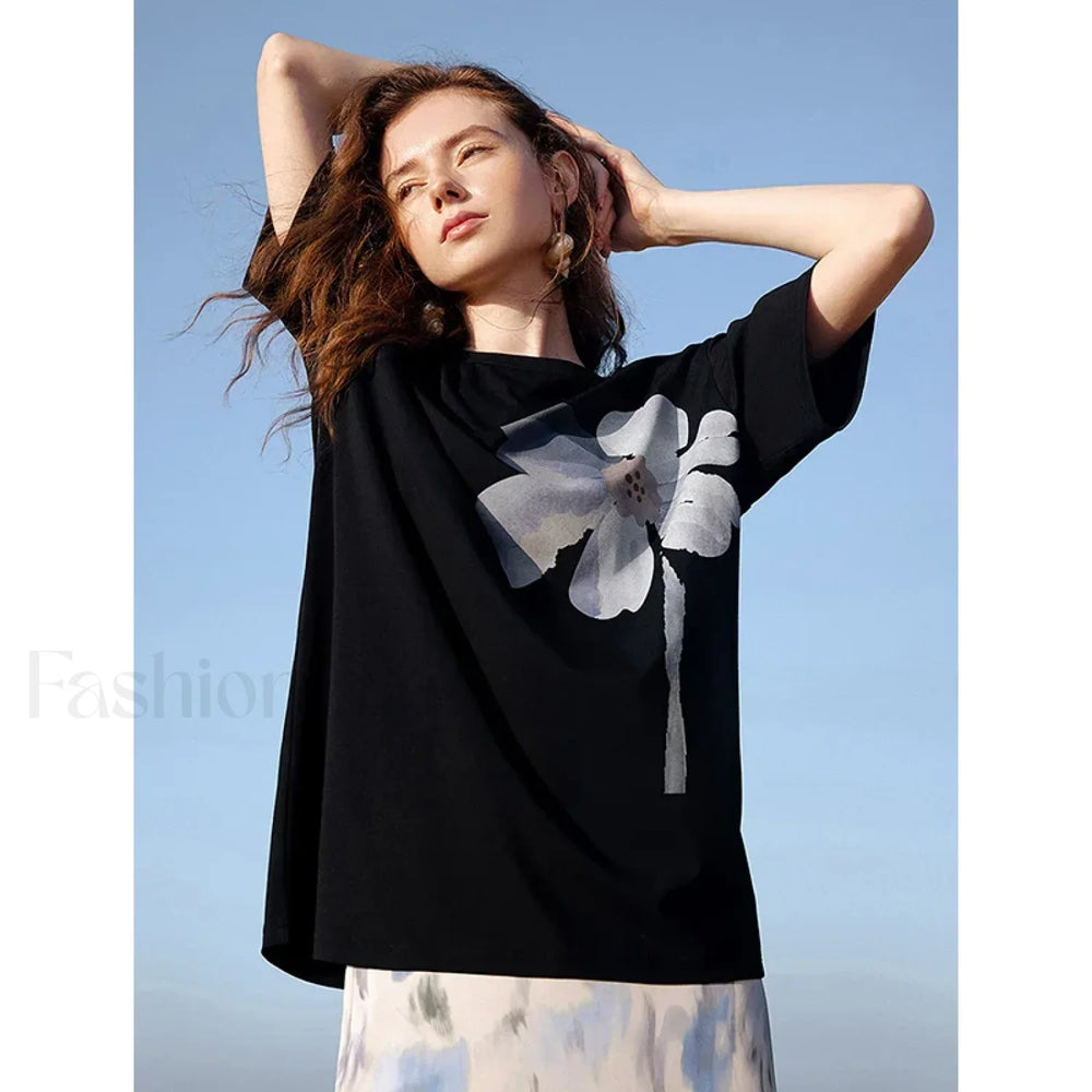 Spring New Short Sleeve Basic T Shirt