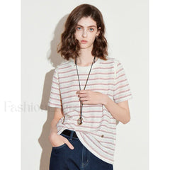 Spring New Short Sleeve Cotton T Shirt