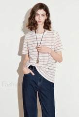 Spring New Short Sleeve Cotton T Shirt