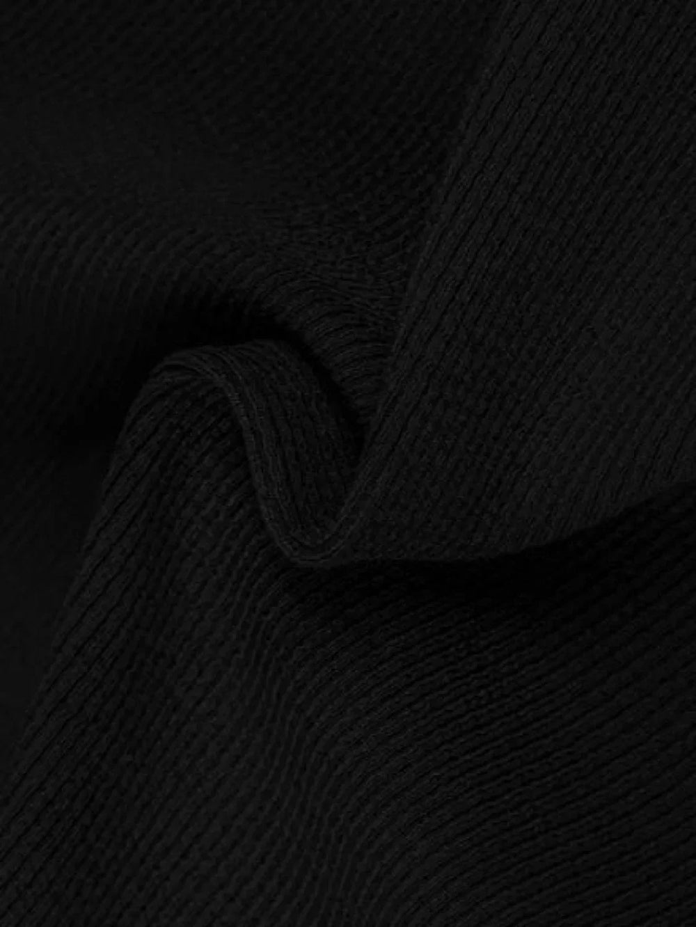 Square Neck Contrast Trim Long Sleeve Knit Shirt T Shirts