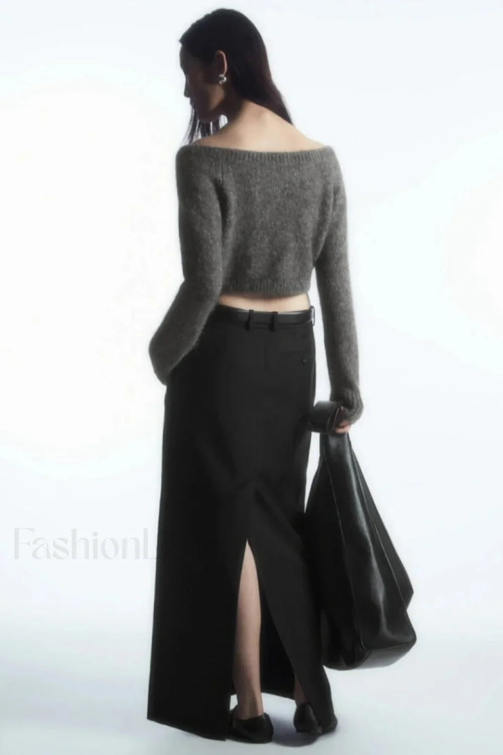 Standard Fit Wide Neck Cardigan