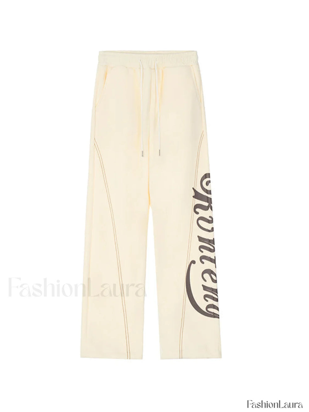 Stitch Design Logo Baggy Sweatpants Sweatpants