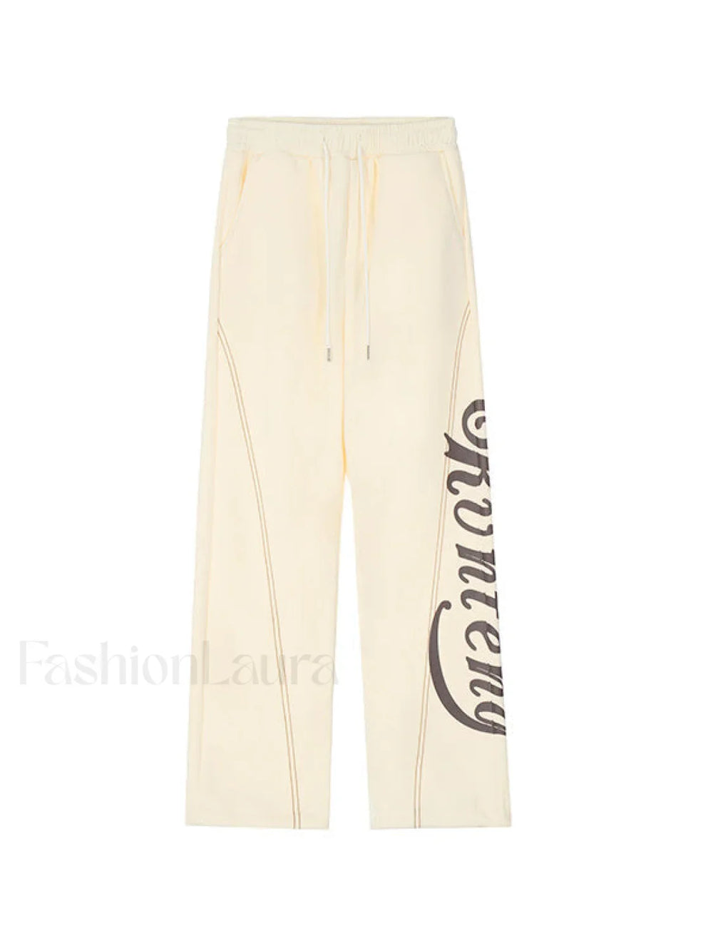 Stitch Design Logo Baggy Sweatpants Sweatpants