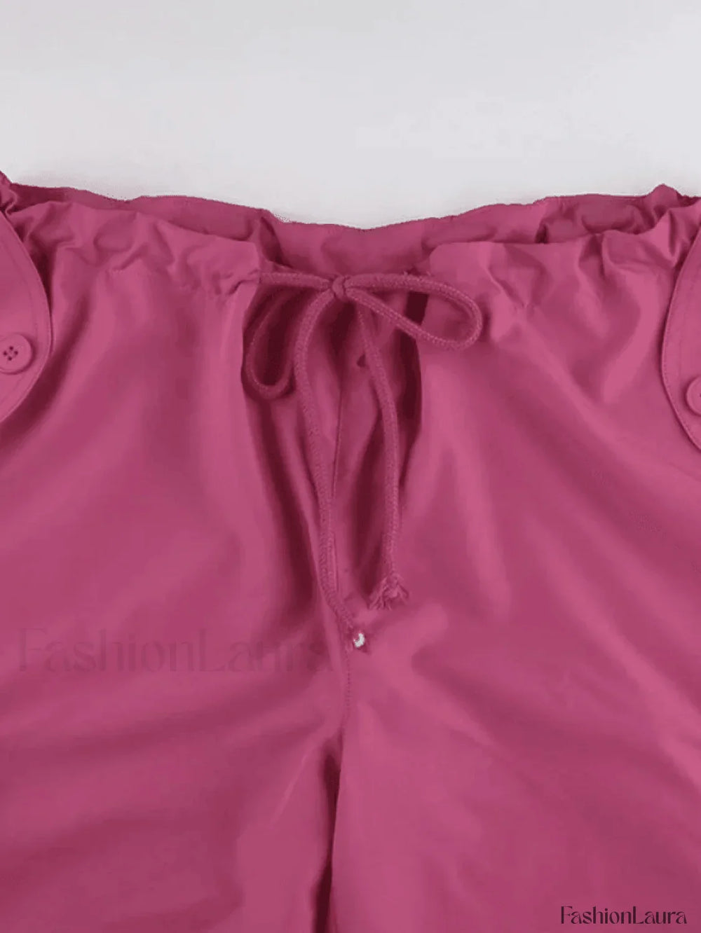 Strap Detail Y2K Cargo Pants Pants