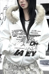 Street Chic Zipper Hoodie