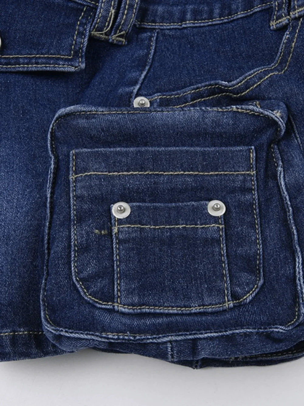 Street Low Rise Denim Shorts Shorts