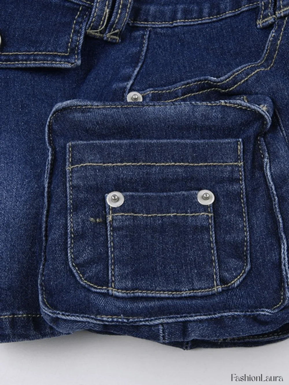 Street Low Rise Denim Shorts Shorts