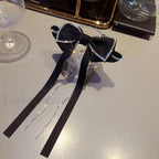 Super Fairy Rhinestone Fringe Black Korean Christmas Hair Accessory