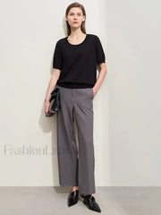 Tencel Embroidery T Shirt