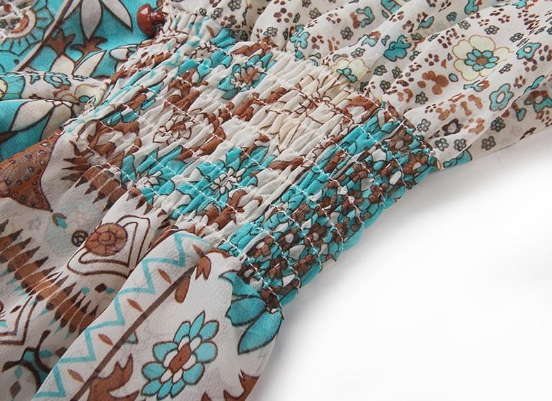 JuliaFashion-Three Quarter Sleeve Dress