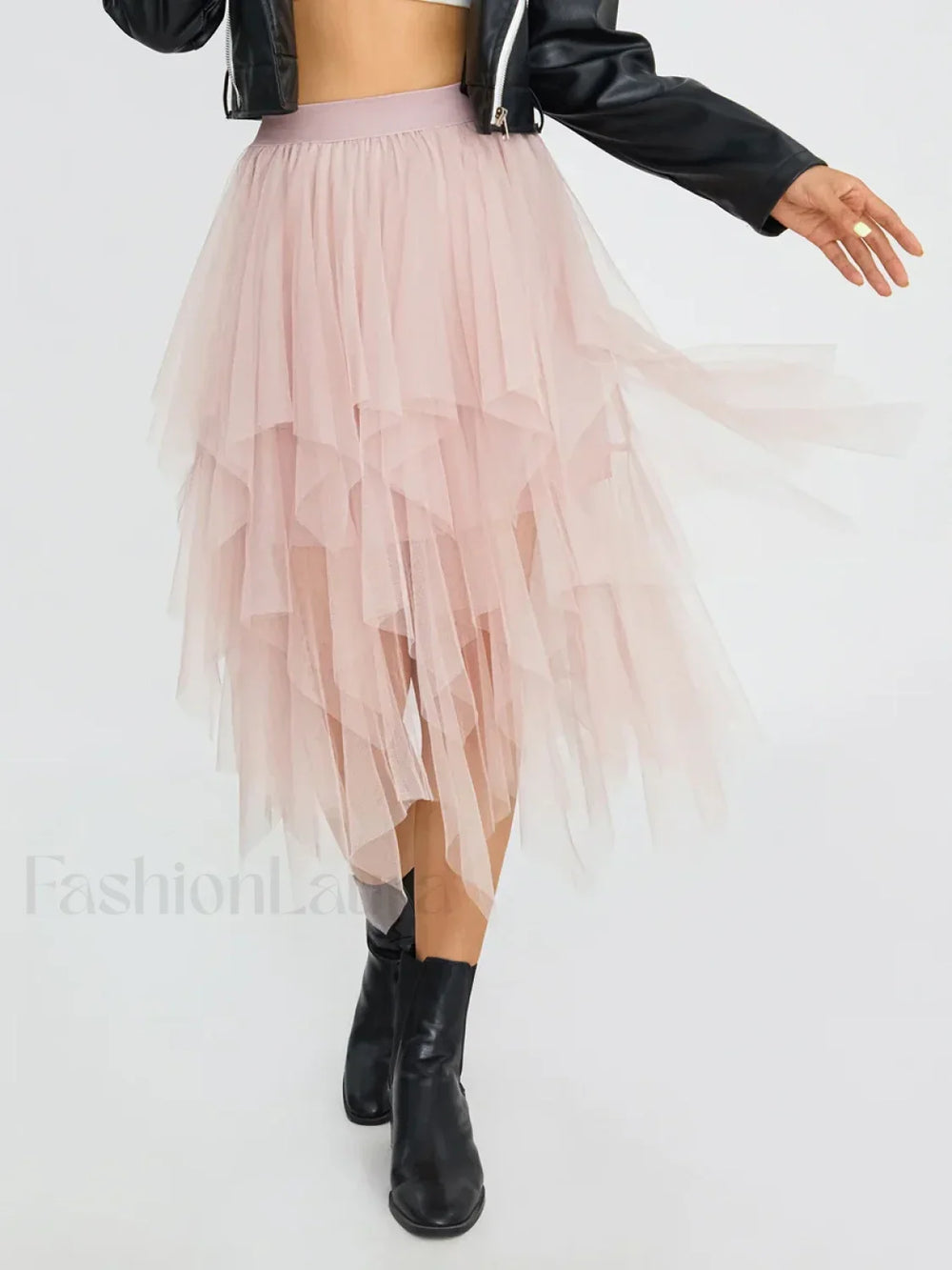Tulle Multi Layer Mesh Skirt