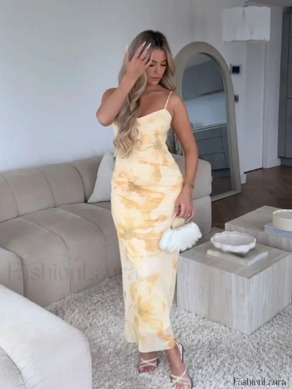 Tulle Pleated Zipper Floral Dress